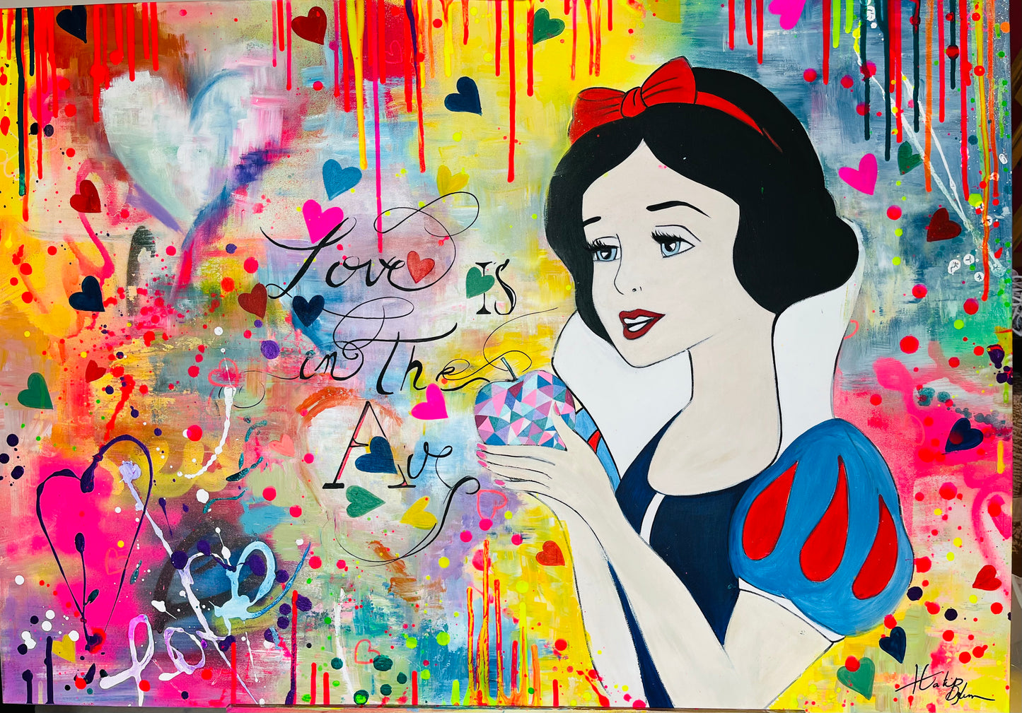 Toile Blanche Neige